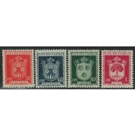 San Marino 243/245/246/247 MH 1945 issues (an6476)
