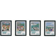 Christmas Is 319-22 MNH 1992 War Time Evacuation (ak5013)