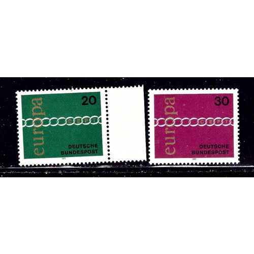 Germany 1064-65 MH 1971 Europa    (ap2066)