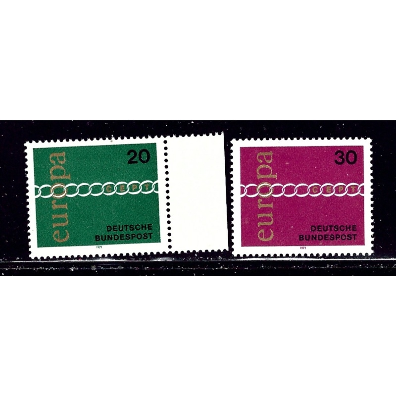Germany 1064-65 MH 1971 Europa    (ap2066)