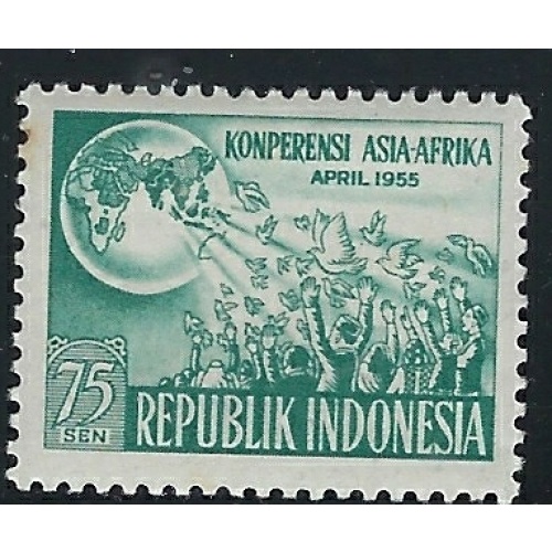Indonesia 405 MNH 1955 issue (an2216)