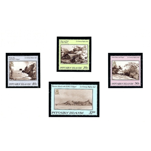 Pitcairn Is 291-94 MNH 1987 Paintings          (KA)