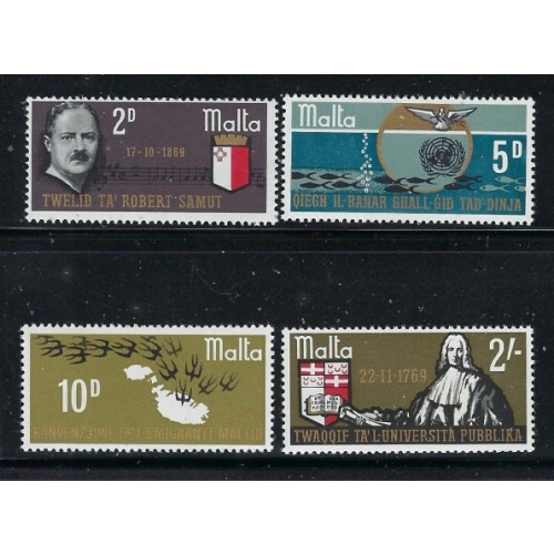 Malta 400-03 MNH 1969 set (fe8003)