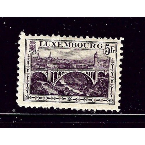 Luxemburg 130 MH 1921 issue