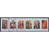 Bulgaria 3656-61 MNH 1991 El Greco Paintings (mm1139)