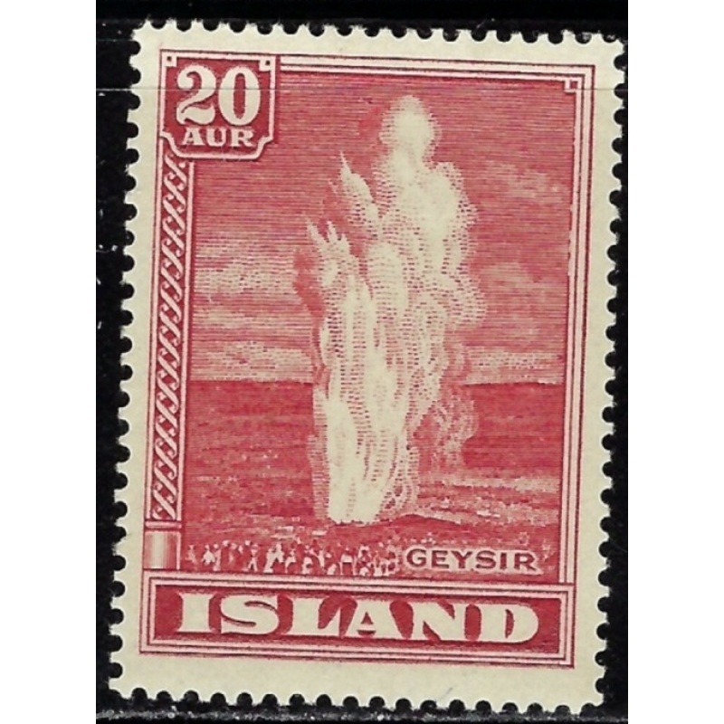 Iceland 204 LH 1938 Geyser (ap9299)