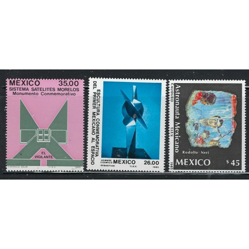 Mexico 1420-22 MNH 1985 set (fe6920)