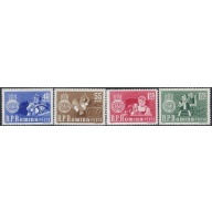 Romania 1536-39 MNH 1963 Freedom from Hunger (ak6307)
