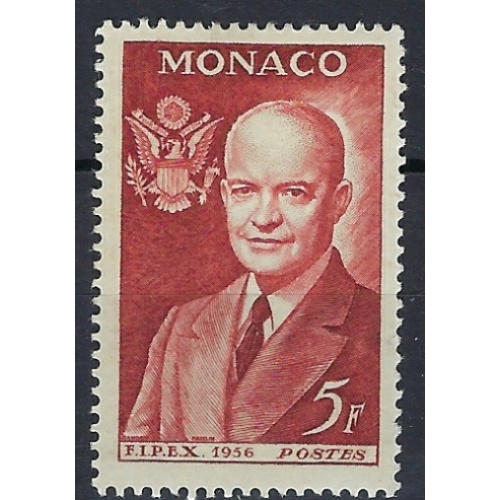 Monaco 357 MH 1956 issue (an8099)