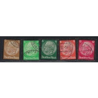 Germany 436-40 Used 1934 Part set (an6344)