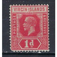 British Virgin Is 48 MH 1921 issue; short perf; wmk 4 (ak2590)