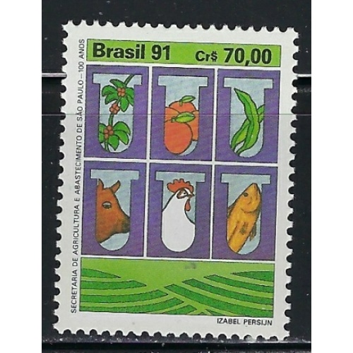 Brazil 2340 MNH 1991 issue (an4687)