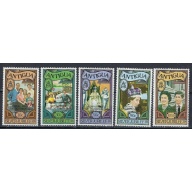 Antigua 477-81 MNH 1977 QEII Silver Jubilee (ak2049)