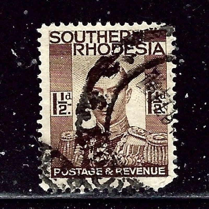 Southern Rhodesia 44 Used 1937 issue rounded corner    (ap2901)