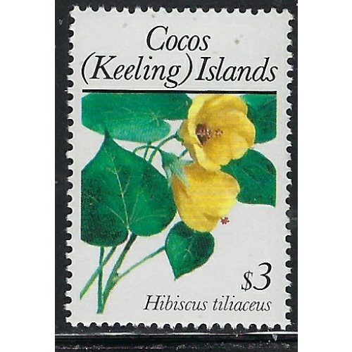 Cocos Is 198 MNH 1988 Flowers (fe9770)