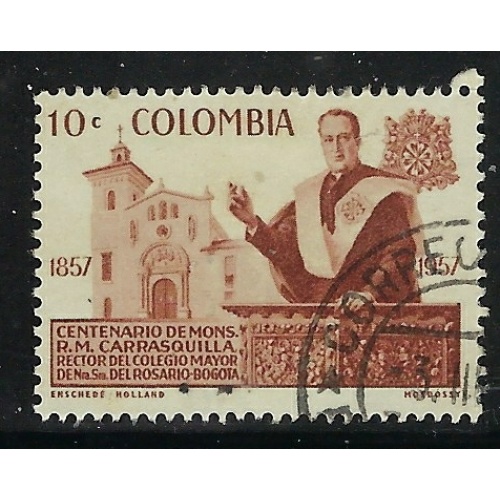 Colombia 696 Used 1959 issue (fe8481)