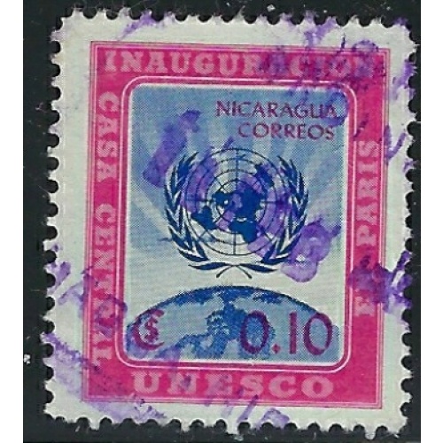 Nicaragua 813 Used 1958 issue (mm1324)
