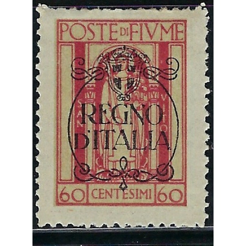 Fiume 191 MH 1924 Overprint (fe9833)