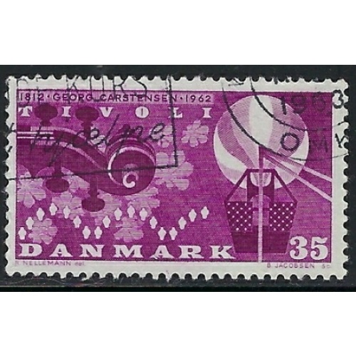 Denmark 404 Used 1962 issue (an1797)