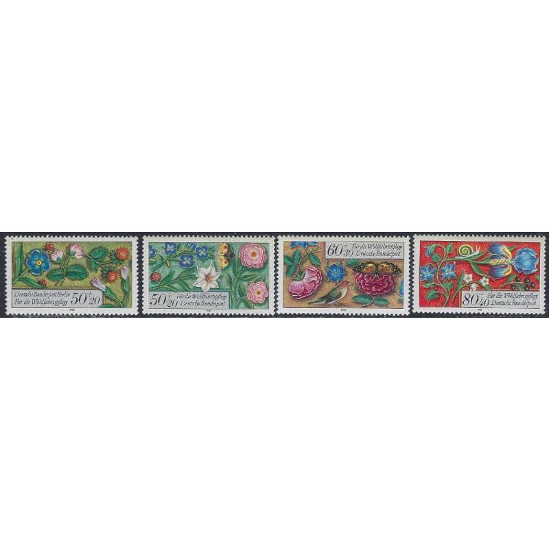Germany B636-39 MNH 1985 set (ak6731)
