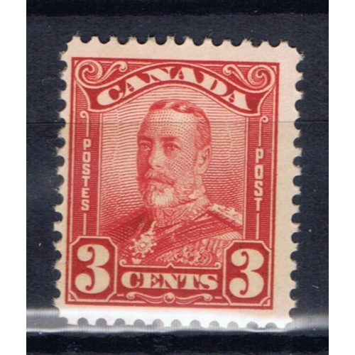 Canada 151 Lightly Hinged; 1928 KGV;