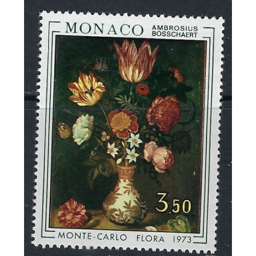 Monaco 865 MNH 1973 Flowers (ak5073)