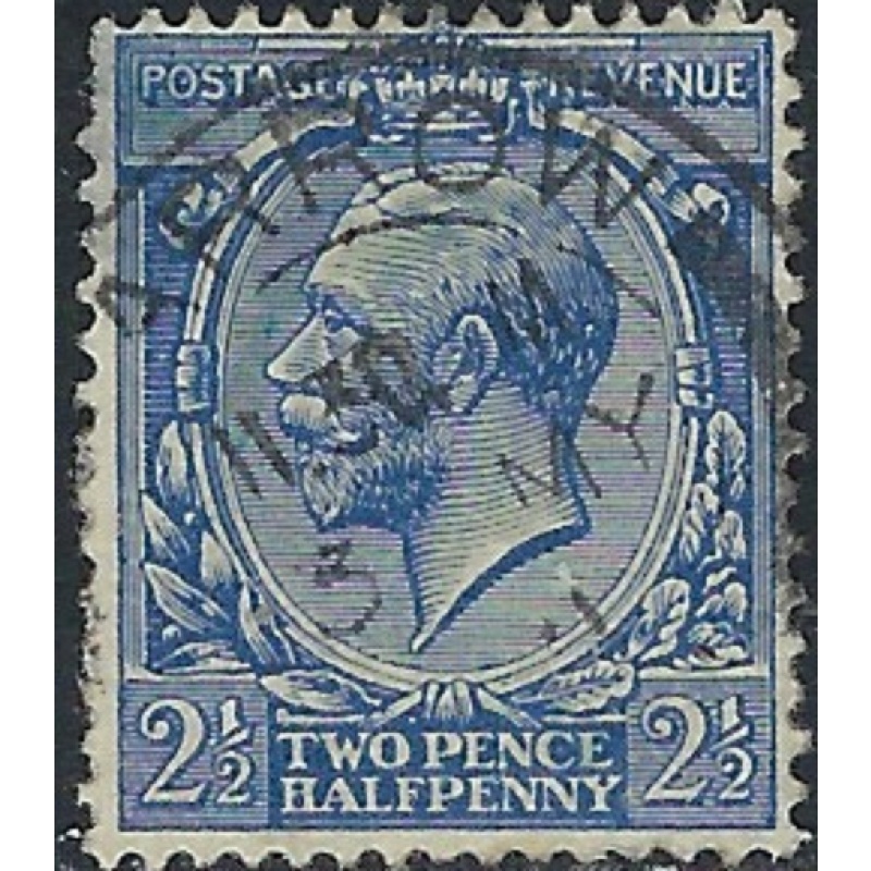 Great Britain 169 Used 1912 issue; album offset on back (ak4482)