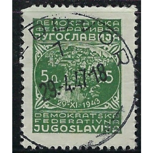 Yugoslavia 179 Used 1945 issue (ak3998)