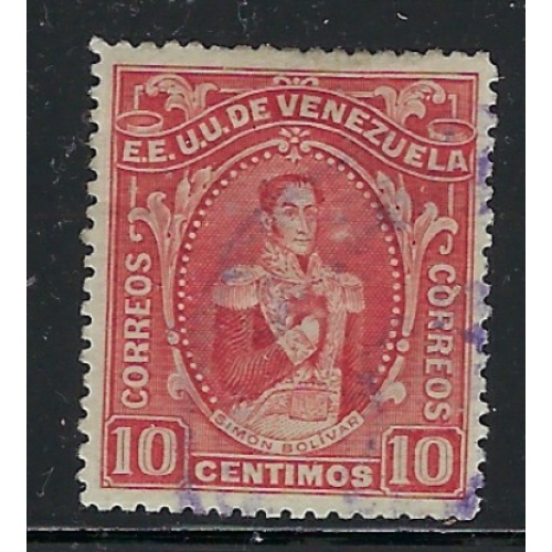 Venezuela 257 Used 1914 issue (ak4393)