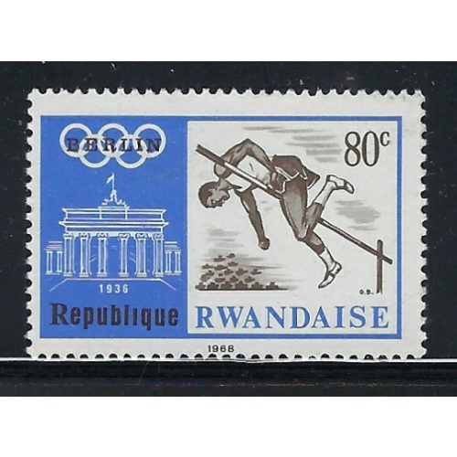 Rwanda 269 MH 1968 issue (an8898)