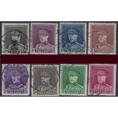 Belgium 229-36 Used 1932-32 set (ak6465)