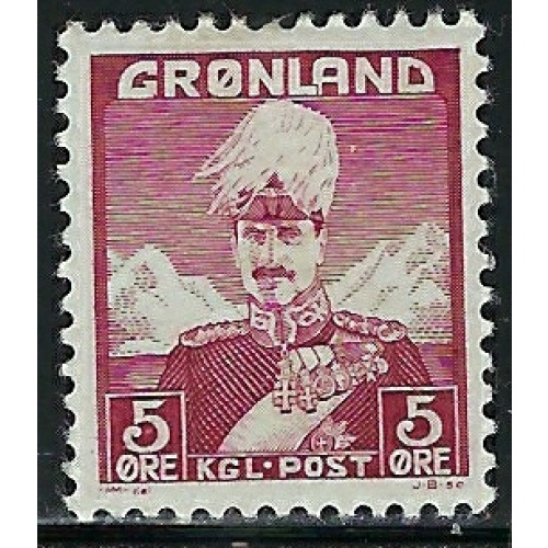 Greenland #2 MH 1938 issue (an4023)