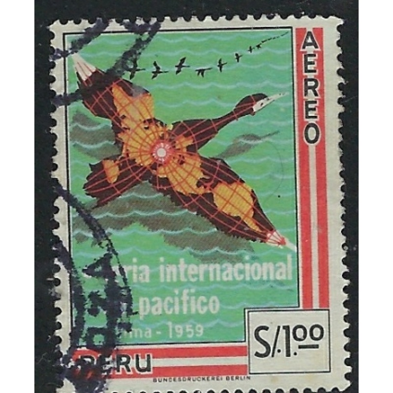 Peru C165 Used 1960 issue (an3020)