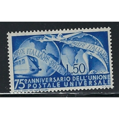 Italy 514 MNH 1949 UPU 75th Anniversaru (fe2930)
