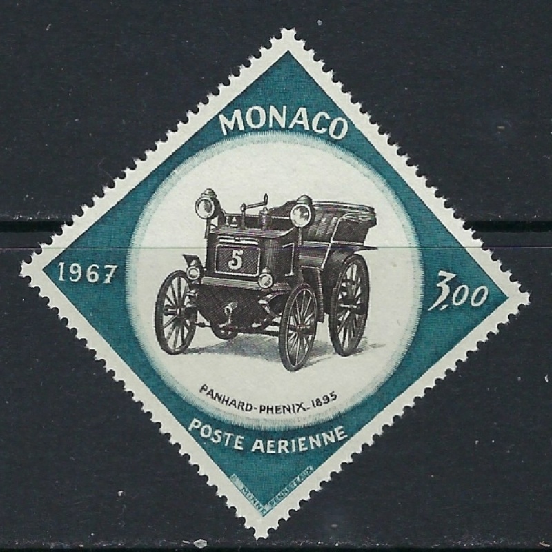 Monaco C73 MNH 1967 Early Automobile (ak4762)
