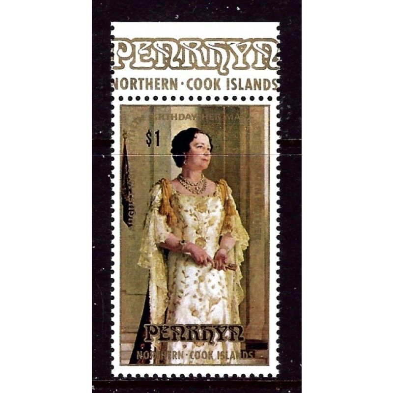 Penrhyn Is 117 MNH 1980 Queen Mother Birthday    (ap5827)