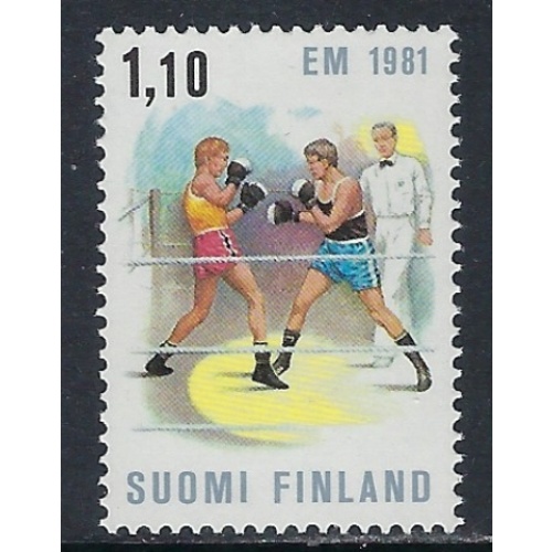 Finland 652 MNH 1981 Boxing (ak5709)