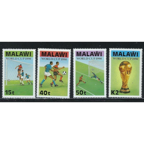 Malawi 566-69 MNH 1990 Soccer (ha1364)