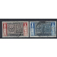 Italy 602-03 Used 1952 set (an9169)