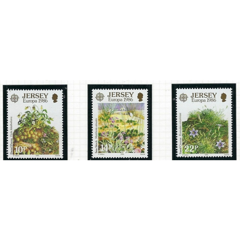 Jersey 396-98 MNH 1986 Europa (fe6635)