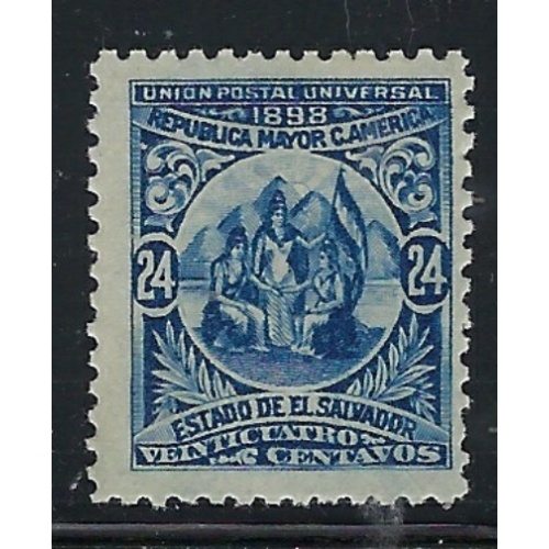 Salvador 185 MH 1898 issue (an2330)