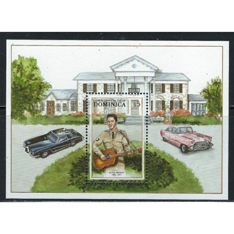 Dominica 1099 MNH 1988 Elvis Presley (an2358)