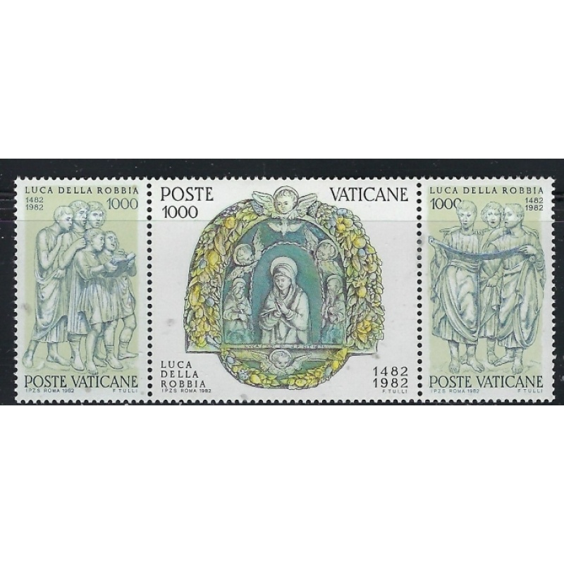 Vatican 709a MNH 1984 Strip of 3 (an2198)