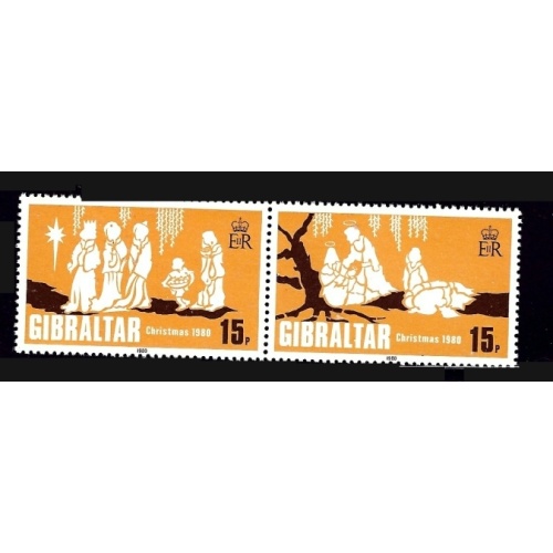 Gibraltar 399a MNH 1980 Christmas (an9403)