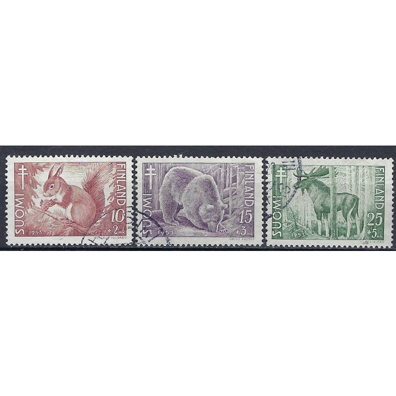 Finland B120-22 Used 1953 Animals (ak2424)