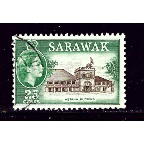Sarawak 206 MH 1957 issue