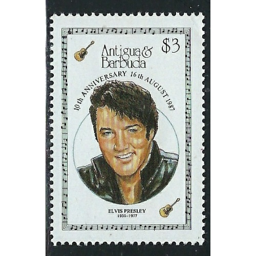 Antigua 1047 MNH 1987 Elvis Presley (an5859)