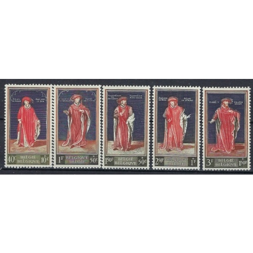 Belgium B647-51 MH 1959 Part set (ak1903)