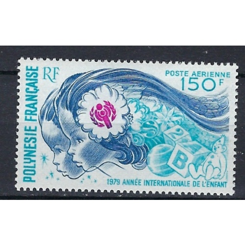 French Polynesia C168 MLH 1979 Intl Year of the Child (ak1449)