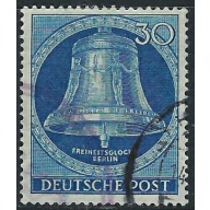 Germany Berlin 9N97 Used 1953 Freedom Bell (ak4091)